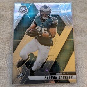 O1 PANINI 2025 Eagles Saquon Barkey Football Trading Card # 212